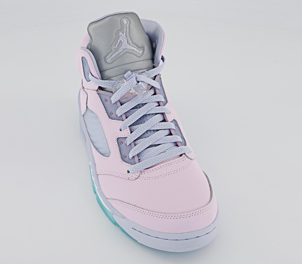 Jordan Air Jordan 5 Trainers Jordan Air Jordan 5 Trainers Easter Regal Pink Ghst Copa