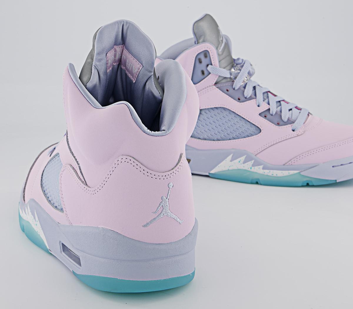 Jordan Air Jordan 5 Trainers Jordan Air Jordan 5 Trainers Easter Regal Pink Ghst Copa