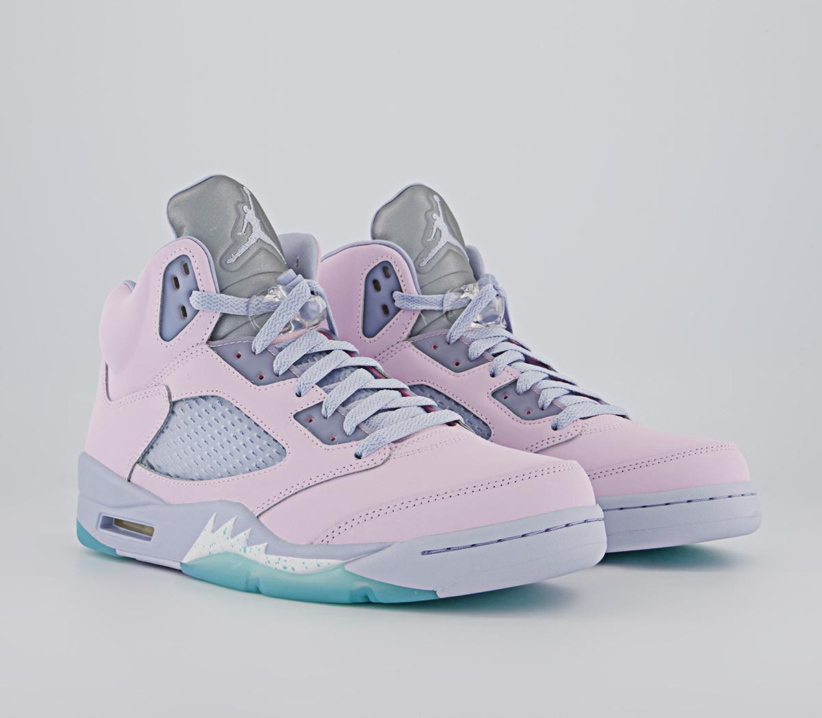 Jordan Air Jordan 5 Trainers Jordan Air Jordan 5 Trainers Easter Regal Pink Ghst Copa