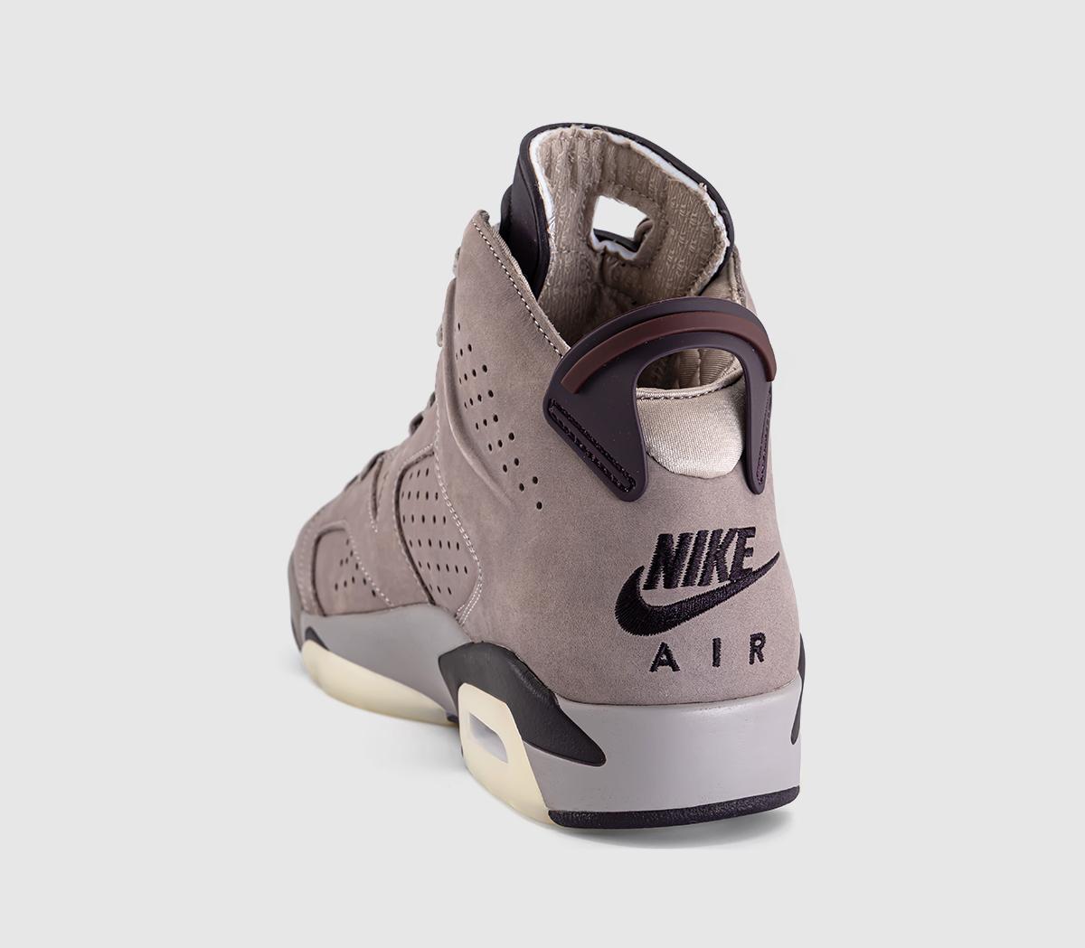 JordanAir Jordan 6 x A Ma Maniere Trainers A Ma Maniere Smokey Mauve Black Diffused Taupe Cam