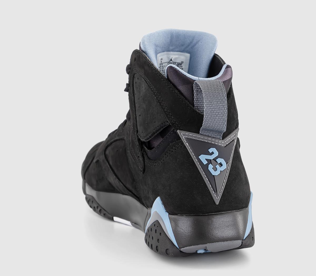 jordan 7 black and gray