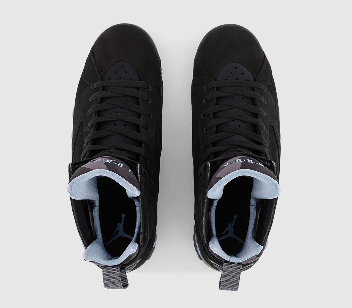 JordanAir Jordan 7 TrainersBlack Chambray Light Graphite White