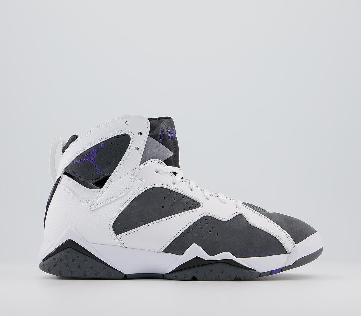 retro 7 white purple