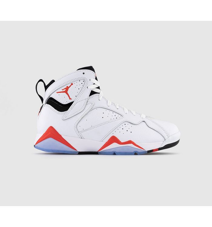 Jordan Air 7 Trainers Infrared In White