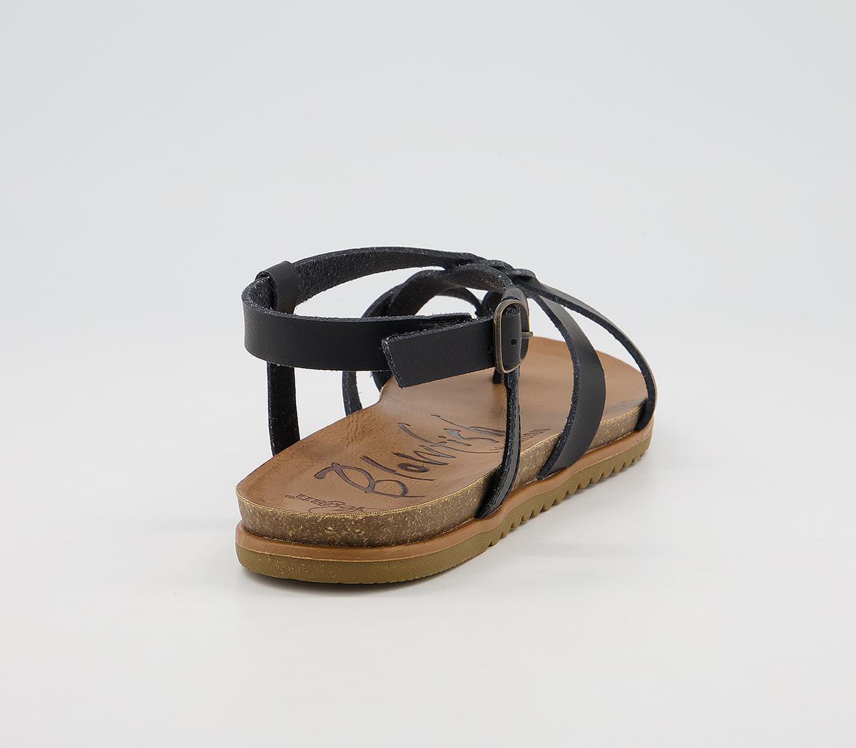 Blowfish Malibu Macarah B Sandals Blowfish Malibu Macarah B Sandals Black Dyecut