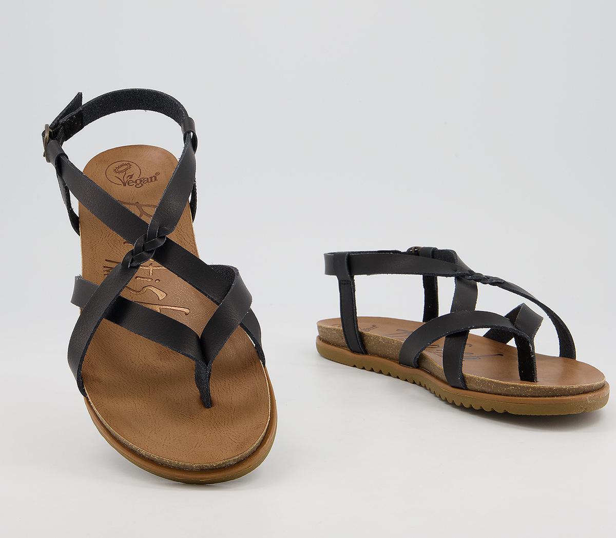 Blowfish Malibu Macarah B Sandals Blowfish Malibu Macarah B Sandals Black Dyecut