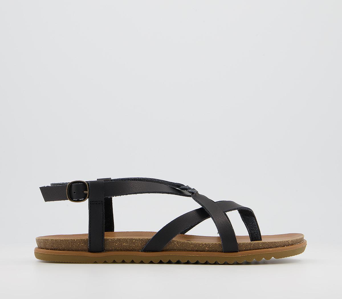 Blowfish Malibu Macarah B Sandals Black Dyecut - Women’s Sandals