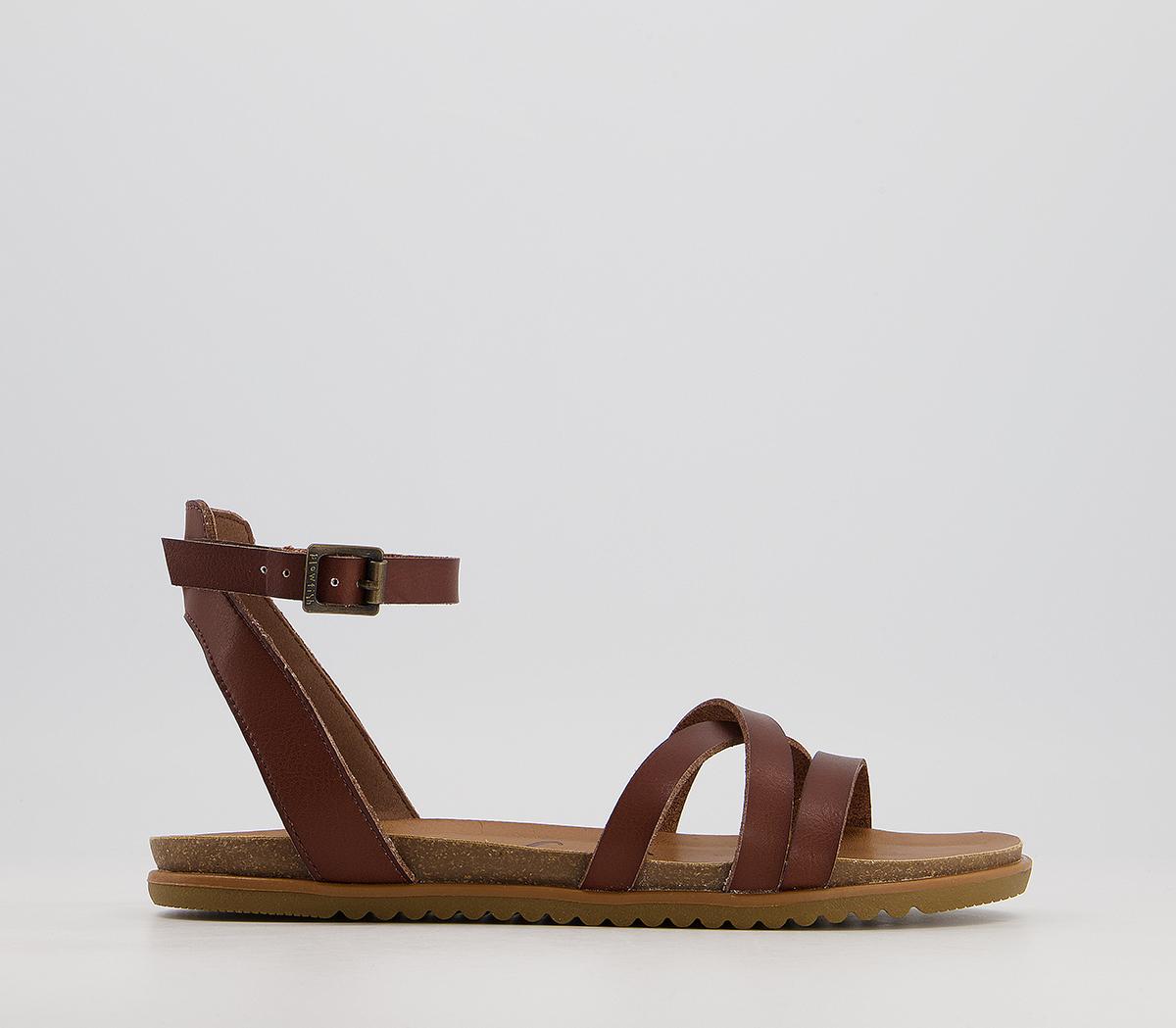 Maylie Sandals In Brown