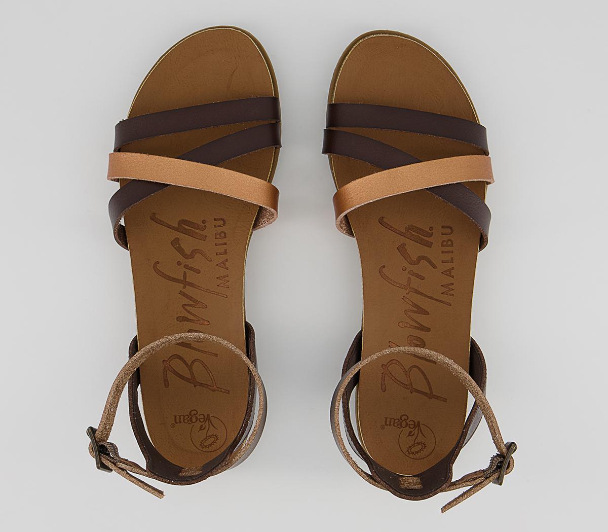 Blowfish Malibu Maylie Sandals Blowfish Malibu Maylie Sandals Tobacco Multi