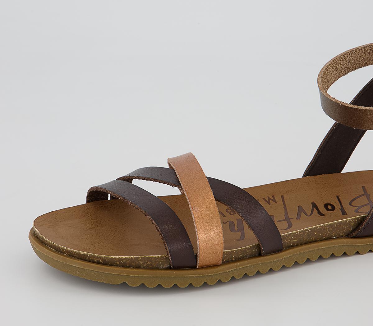 Blowfish Malibu Maylie Sandals Blowfish Malibu Maylie Sandals Tobacco Multi