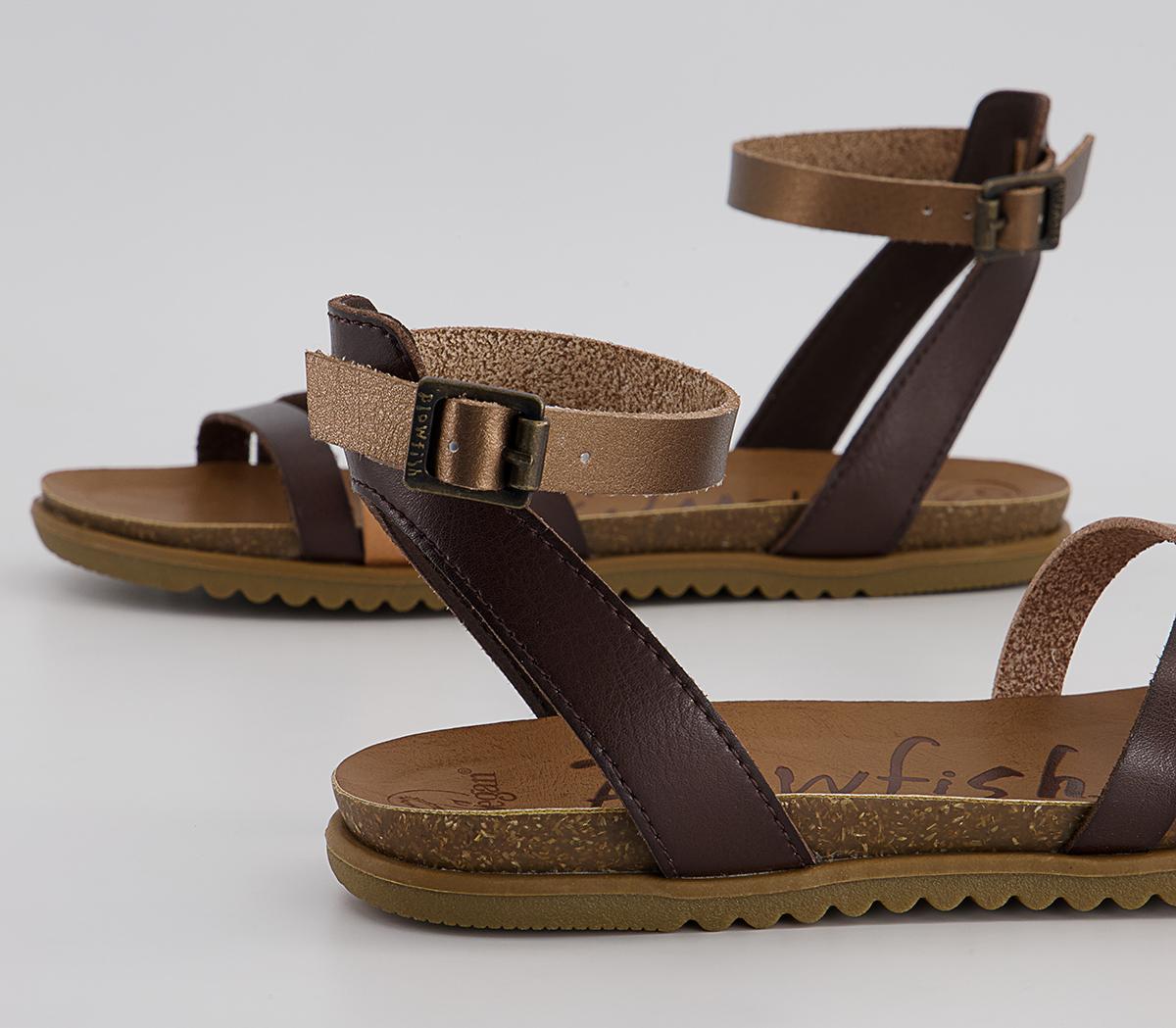 Blowfish Malibu Maylie Sandals Blowfish Malibu Maylie Sandals Tobacco Multi