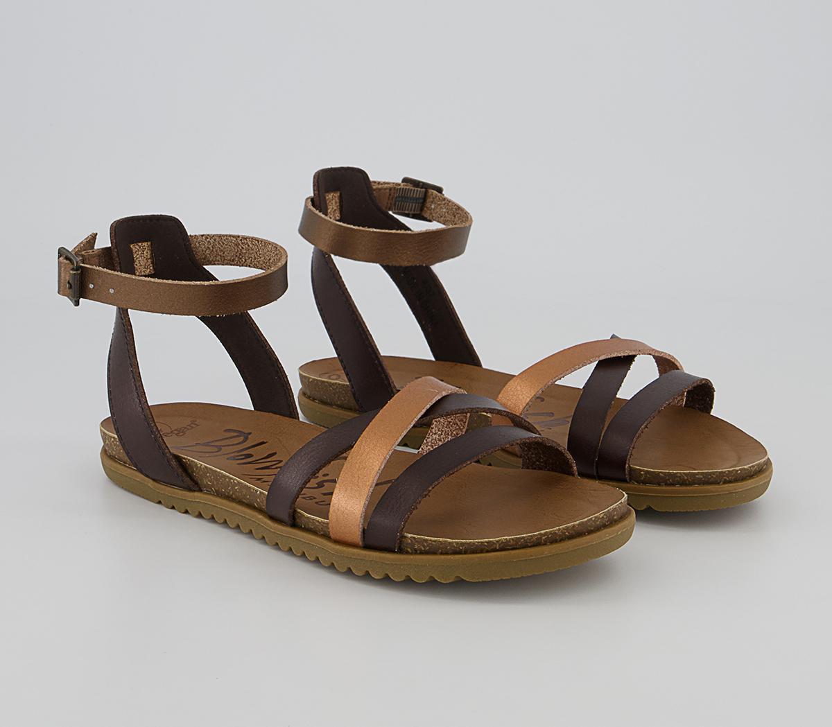 Blowfish Malibu Maylie Sandals Blowfish Malibu Maylie Sandals Tobacco Multi