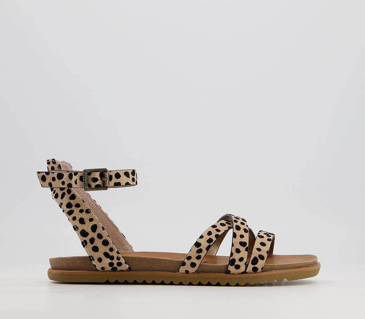 Blowfish store leopard sandals