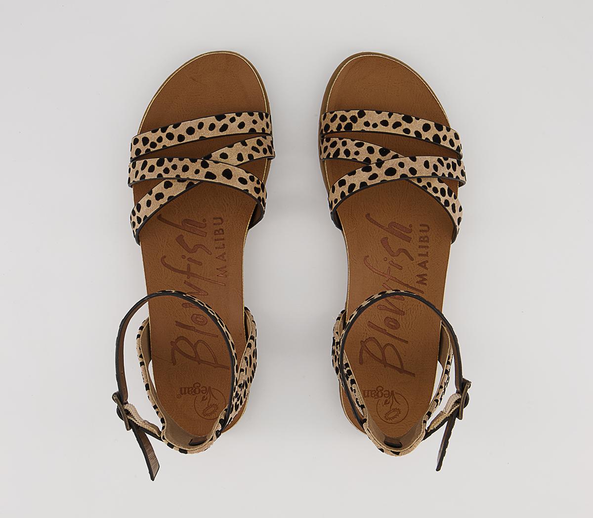 Blowfish Malibu Maylie Sandals Leopard - Women’s Sandals
