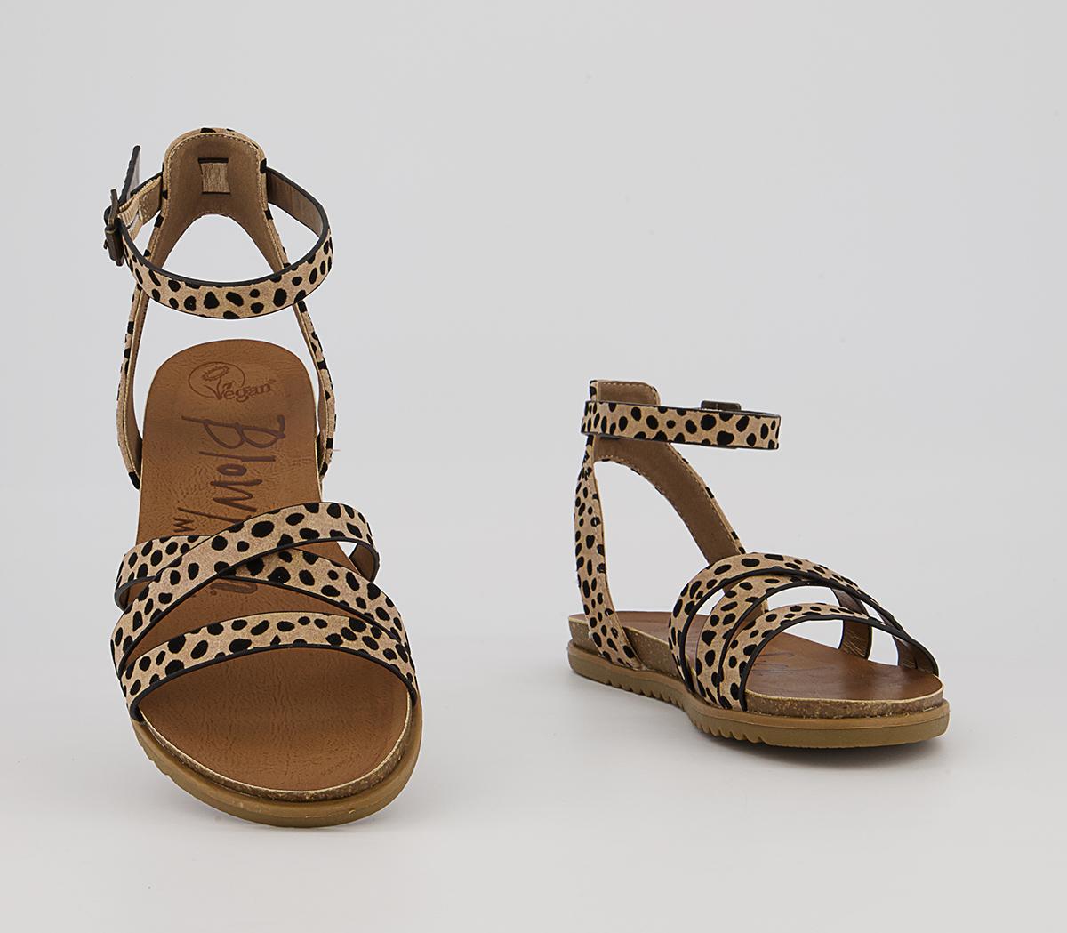 Blowfish Malibu Maylie Sandals Leopard - Women’s Sandals