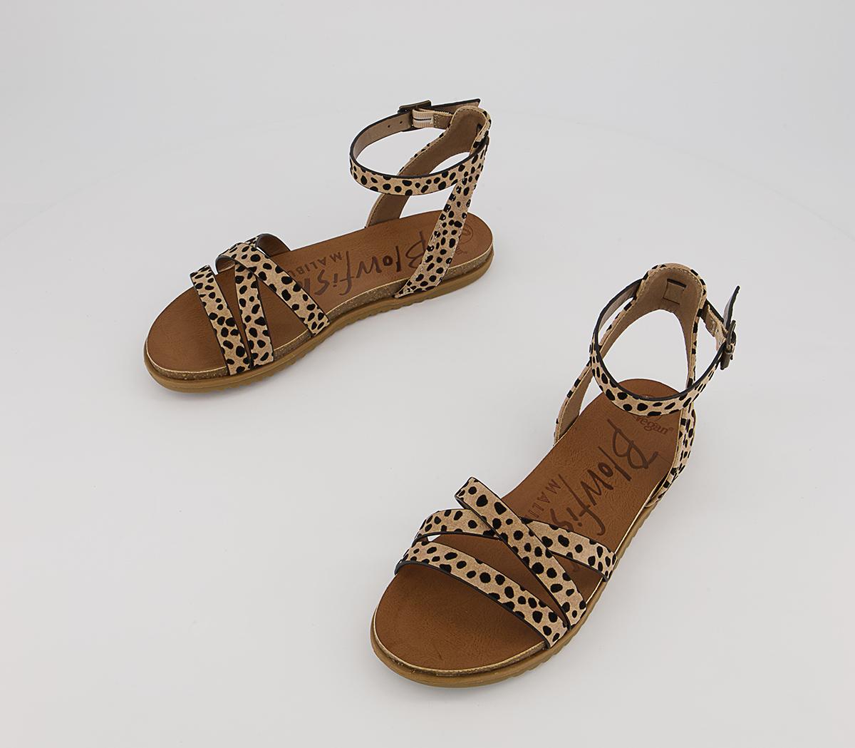 Blowfish Malibu Maylie Sandals Leopard - Women’s Sandals