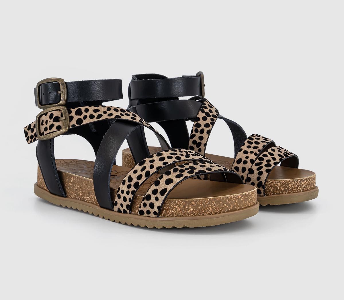 Blowfish MalibuFandie SandalsBlack Leopard