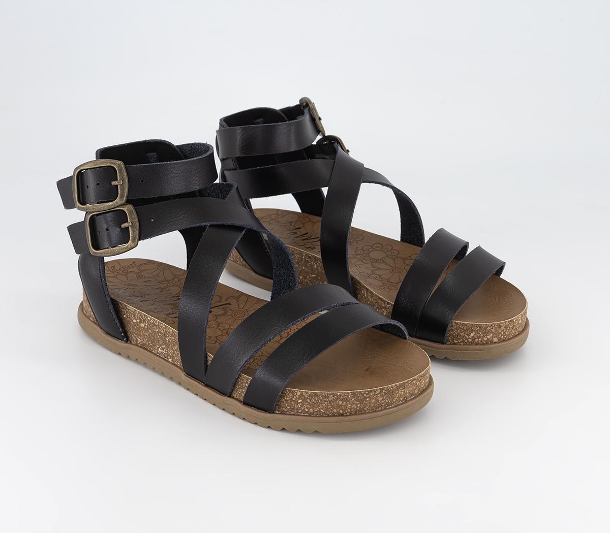 Blowfish MalibuFandie SandalsBlack Dyecut