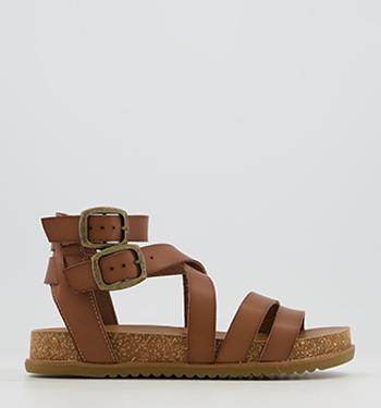 blowfish tan sandals