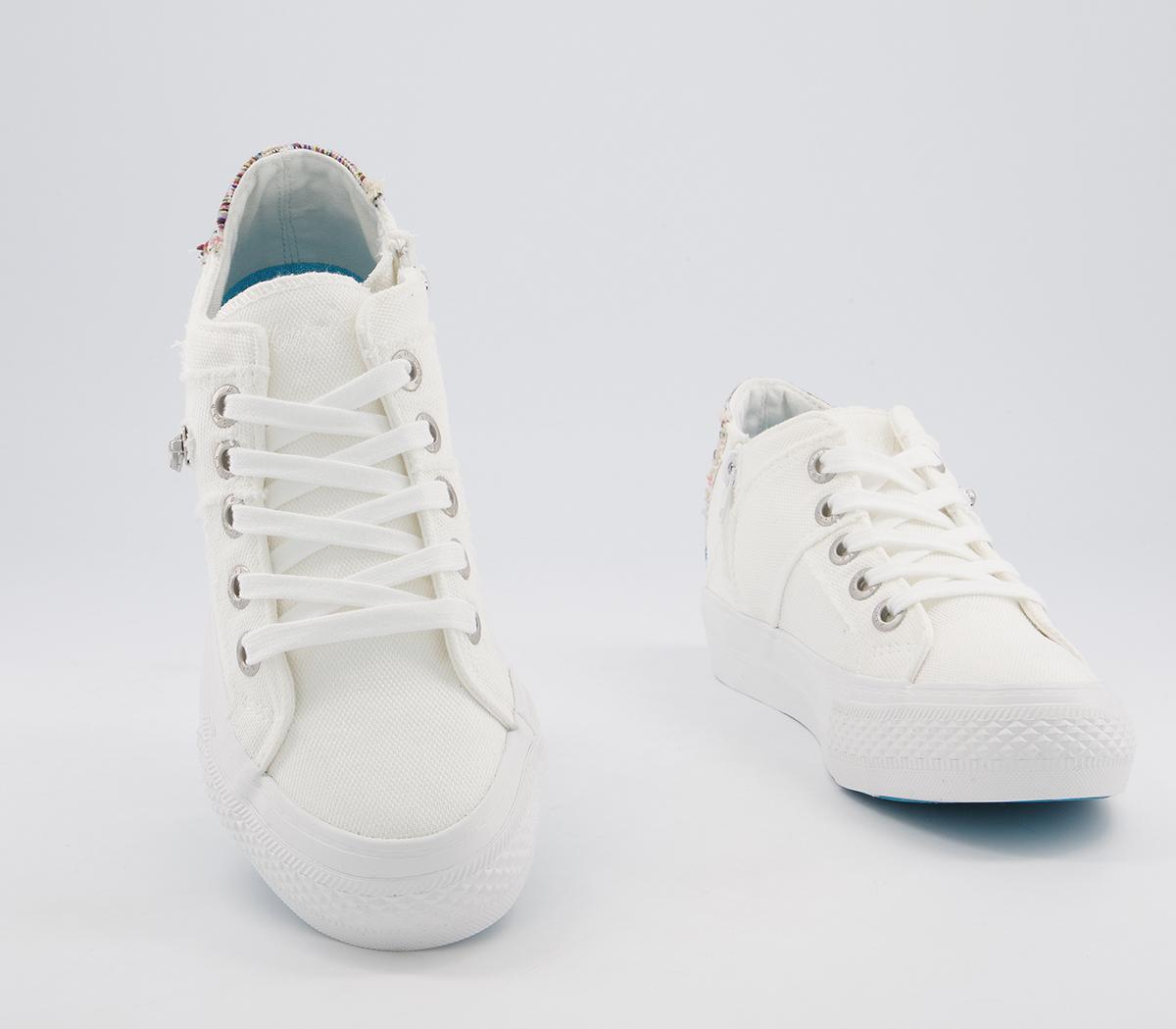 Blowfish Malibu Melondrop Sneakers Blowfish Malibu Melondrop Sneakers White Smoked Canvas