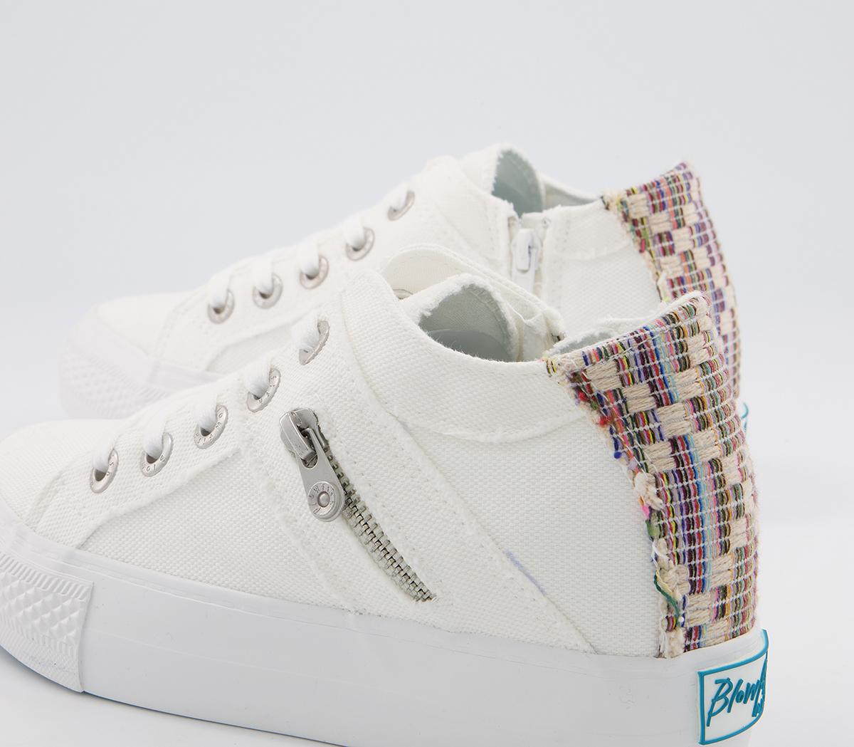 Blowfish Malibu Melondrop Sneakers Blowfish Malibu Melondrop Sneakers White Smoked Canvas