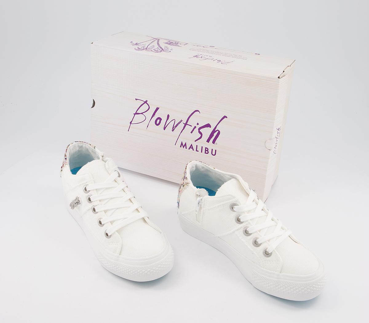 Blowfish Malibu Melondrop Sneakers Blowfish Malibu Melondrop Sneakers White Smoked Canvas
