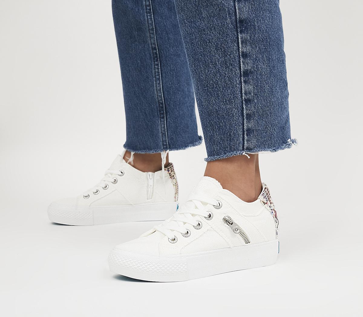 Blowfish MalibuMelondrop Sneakers Blowfish MalibuMelondrop SneakersWhite Smoked Canvas
