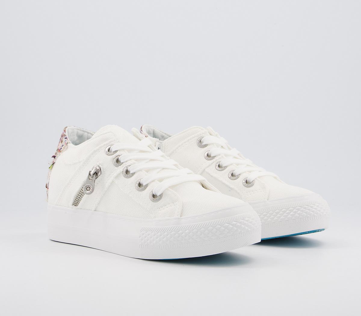 Blowfish Malibu Melondrop Sneakers Blowfish Malibu Melondrop Sneakers White Smoked Canvas