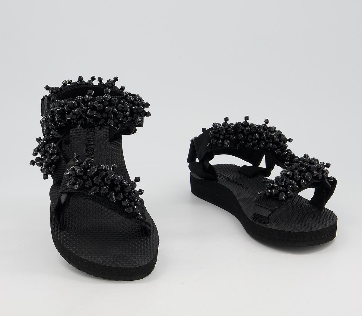 Arizona LoveTrekky Pearl SandalsBlack Black Pearl