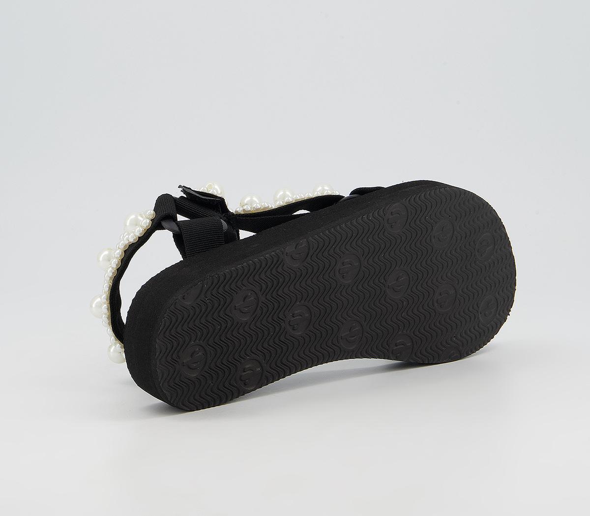 Arizona LoveTrekky Pearl SandalsBlack White Pearl