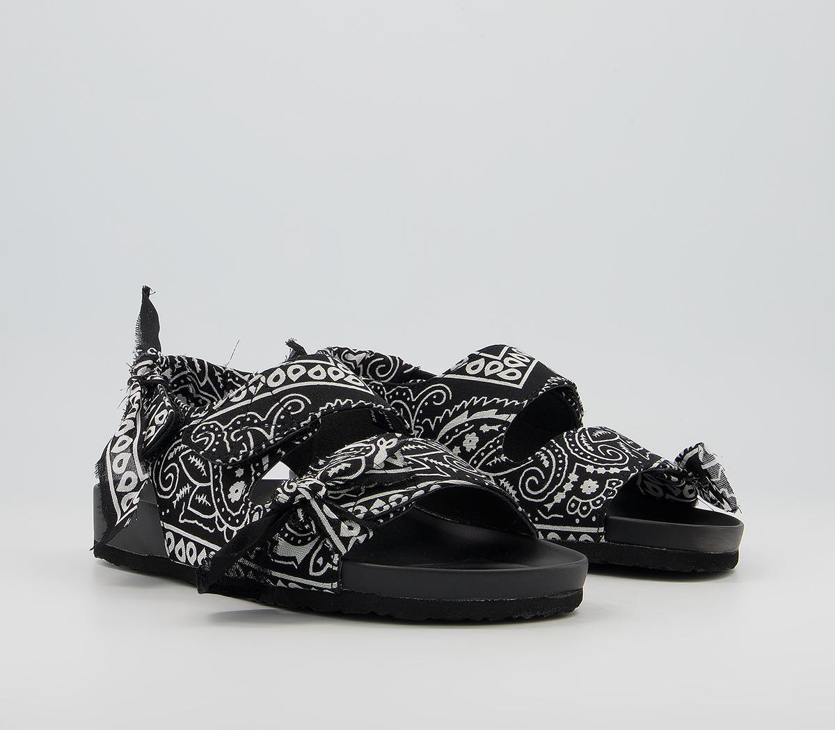 Arizona Love Apache Bandana Sandals Arizona Love Apache Bandana Sandals Black