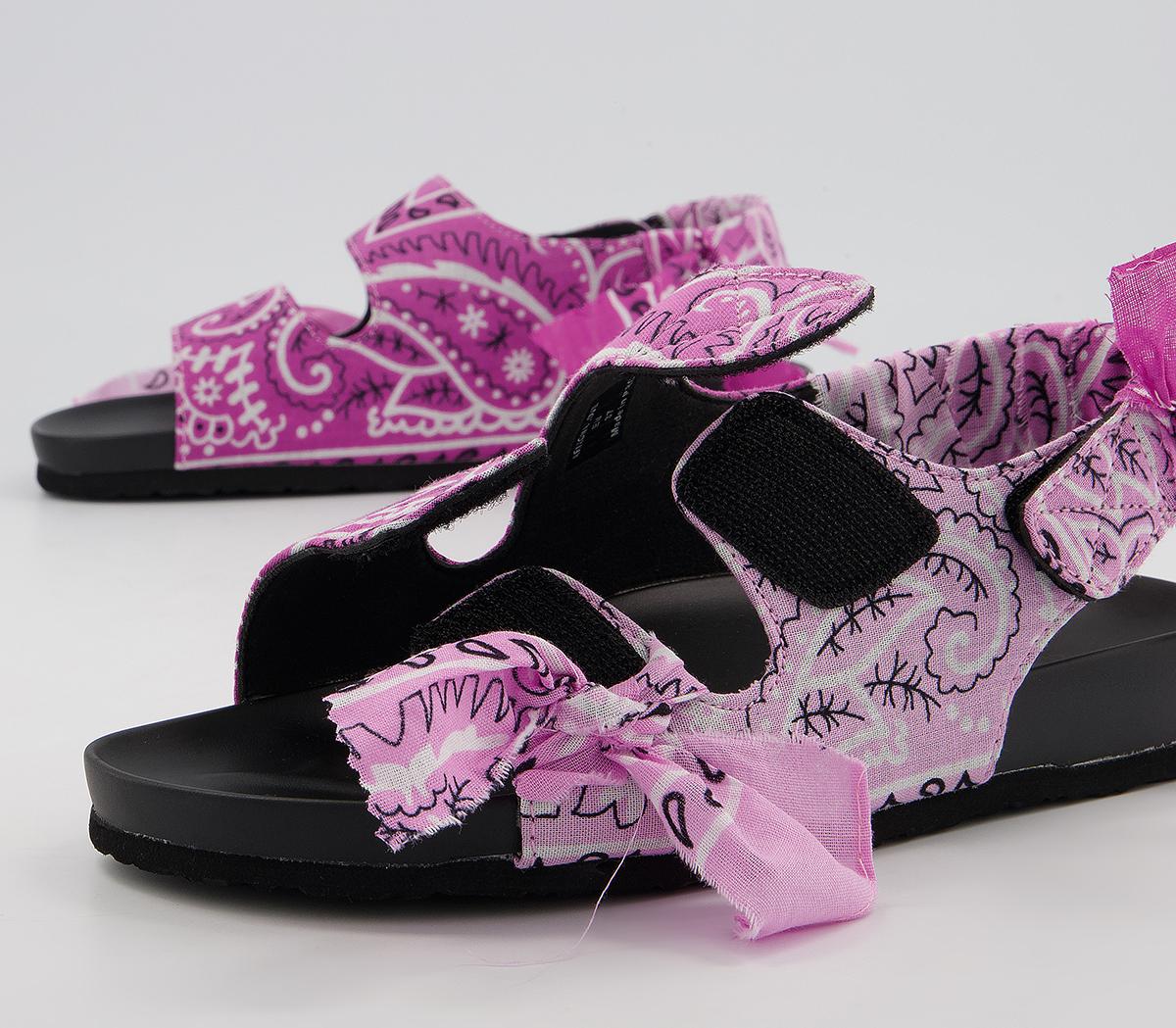 Arizona Love Apache Bandana Sandals Arizona Love Apache Bandana Sandals Pink