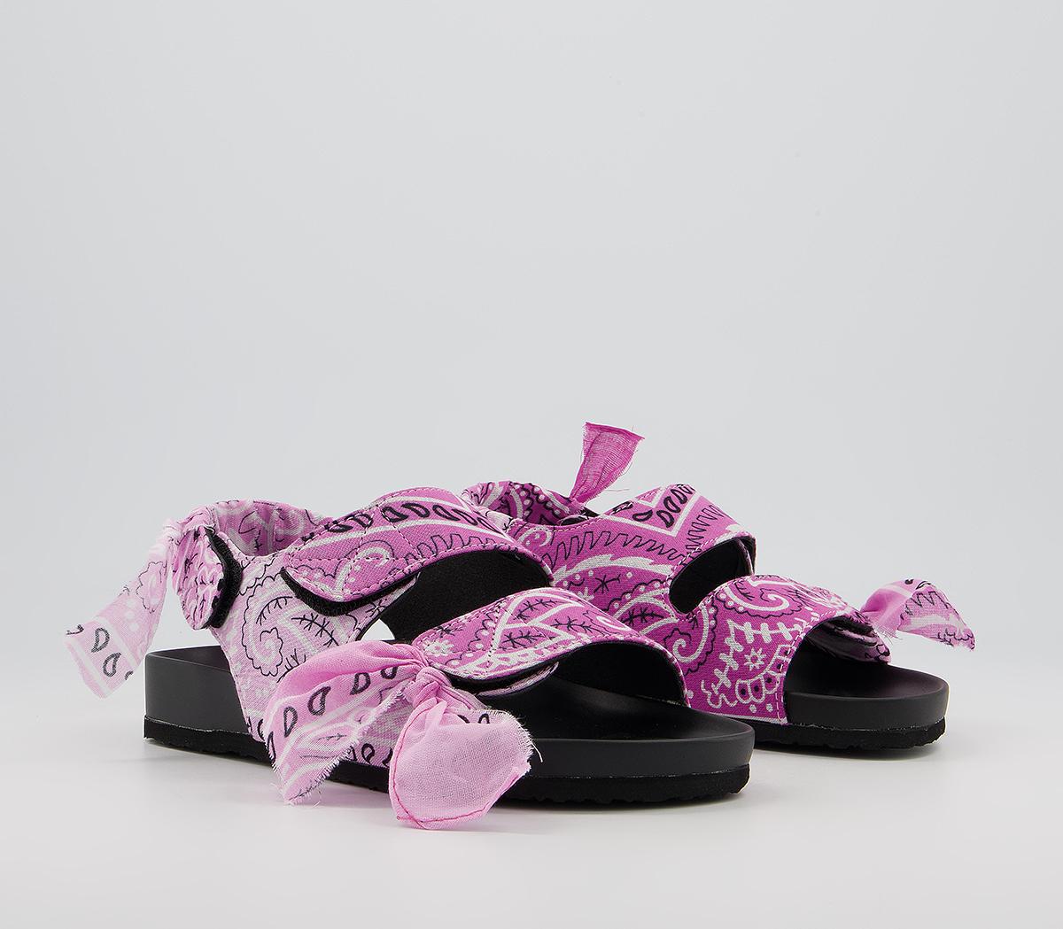 Arizona Love Apache Bandana Sandals Arizona Love Apache Bandana Sandals Pink