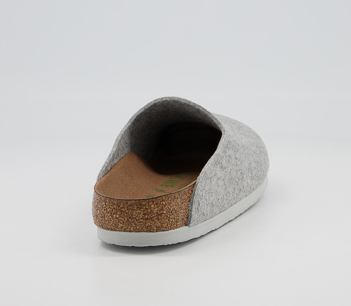 BIRKENSTOCK Amsterdam Vegan Clogs BIRKENSTOCK Amsterdam Vegan Clogs Light Grey