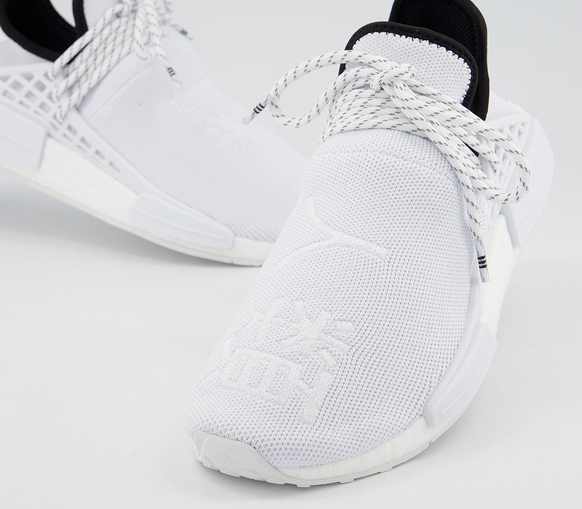 adidas gazelle silver green womens NMD Hu Pharrell Extra Eye White 'Core White'  Reborn