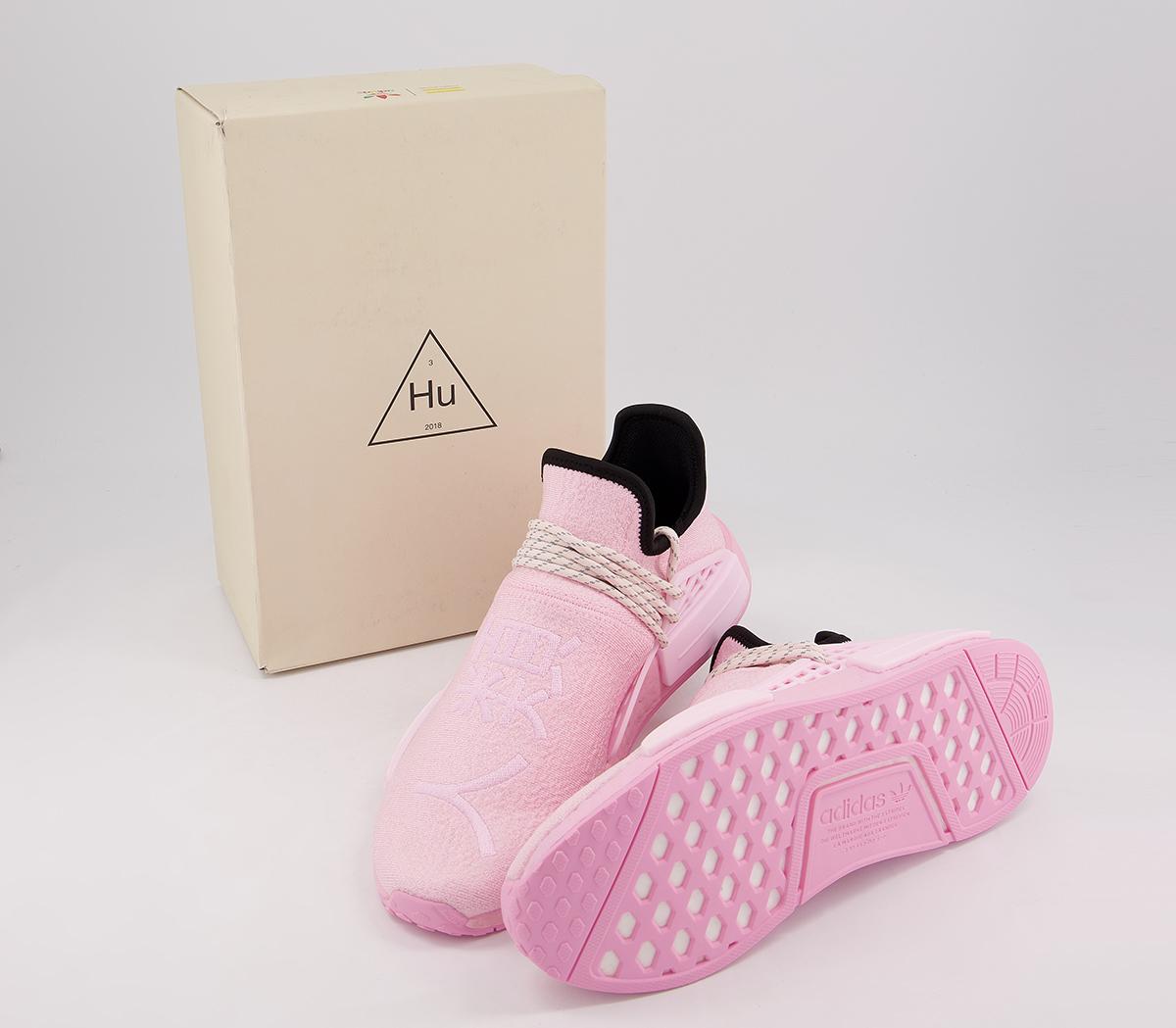 hu nmd off white light pink