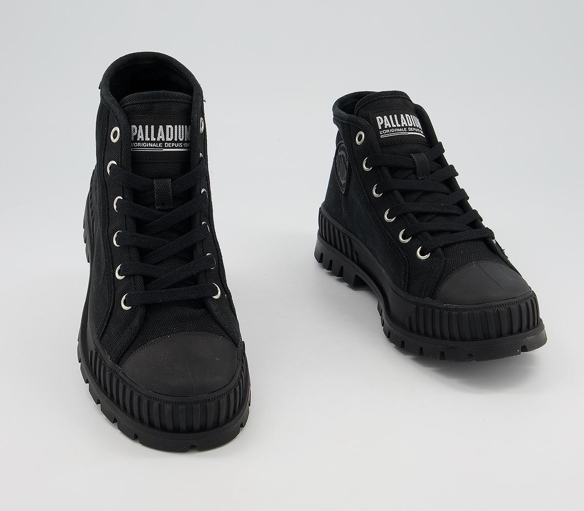 Palladium Pallashock High Boots Palladium Pallashock High Boots Black