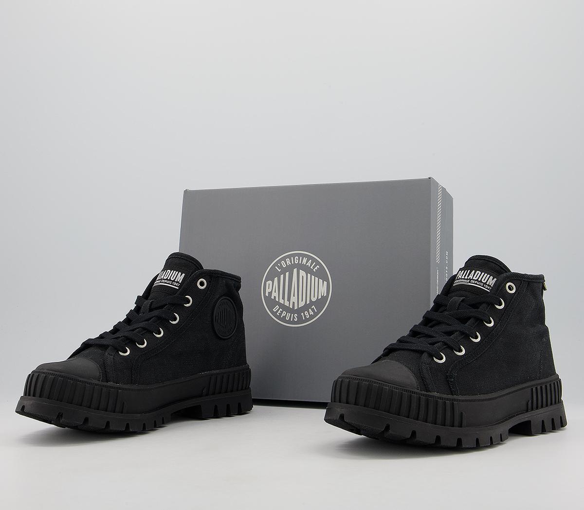 Palladium Pallashock High Boots Palladium Pallashock High Boots Black