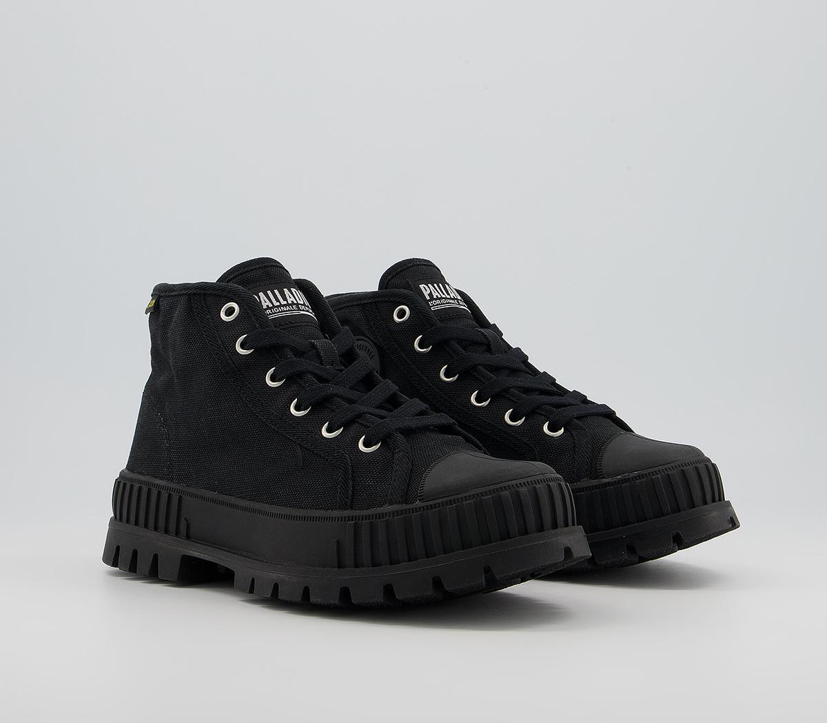 Palladium Pallashock High Boots Palladium Pallashock High Boots Black
