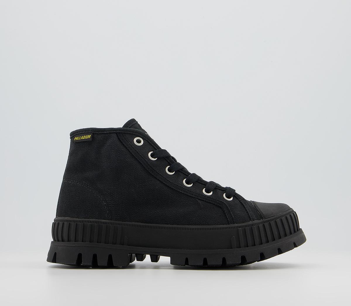 Palladium Pallashock High Boots Palladium Pallashock High Boots Black