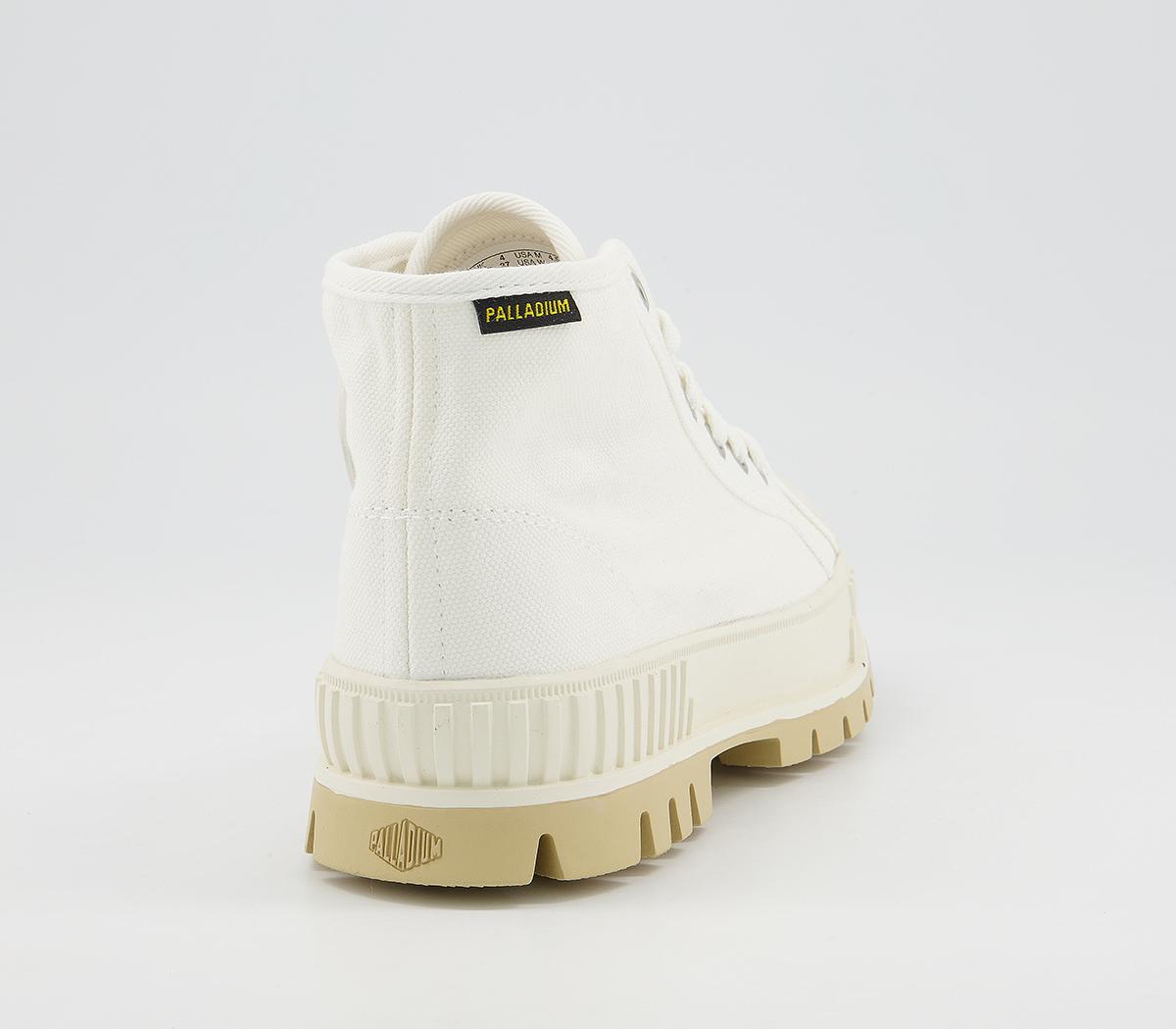 Palladium Pallashock High Boots Palladium Pallashock High Boots White
