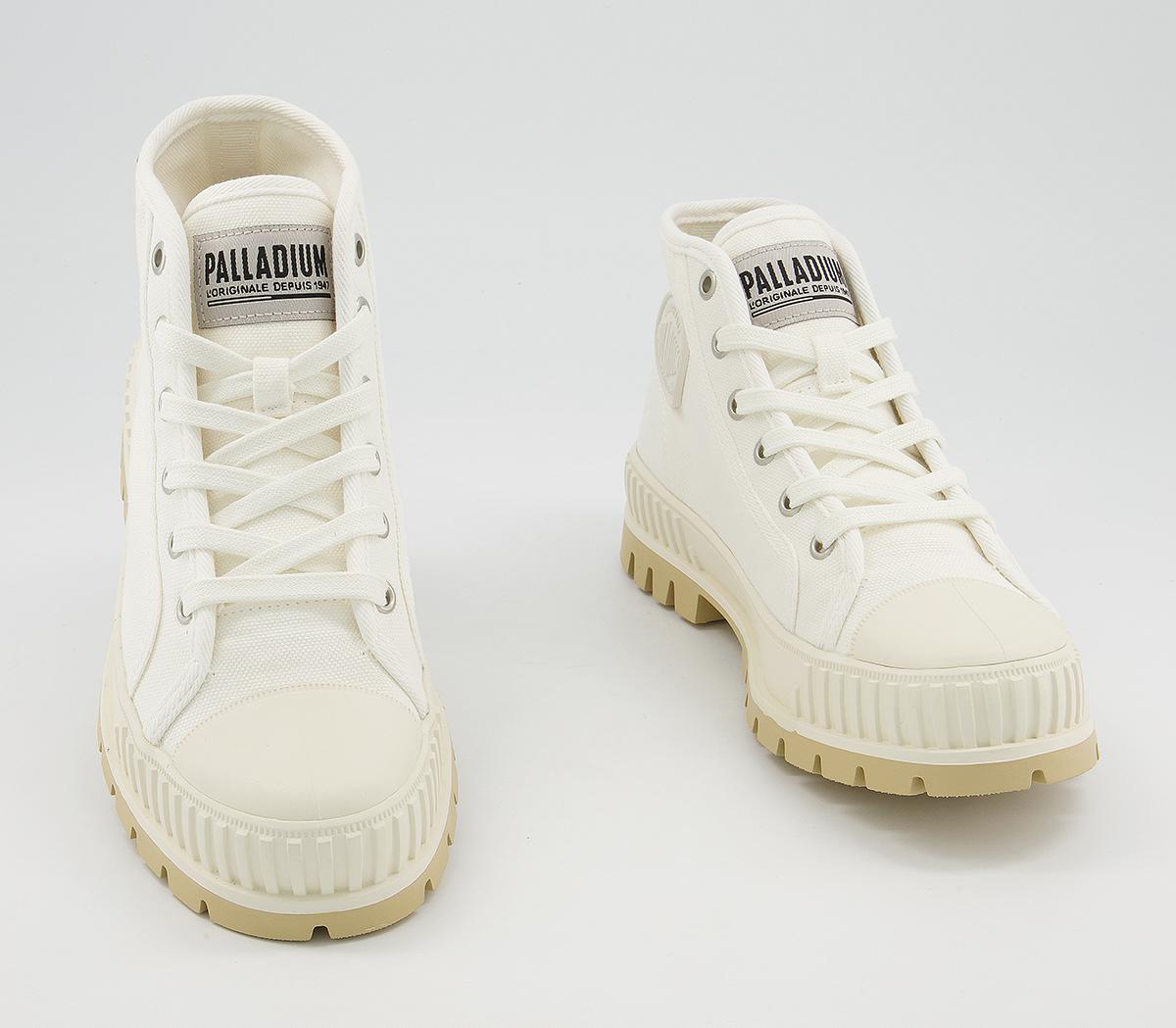 Palladium Pallashock High Boots Palladium Pallashock High Boots White
