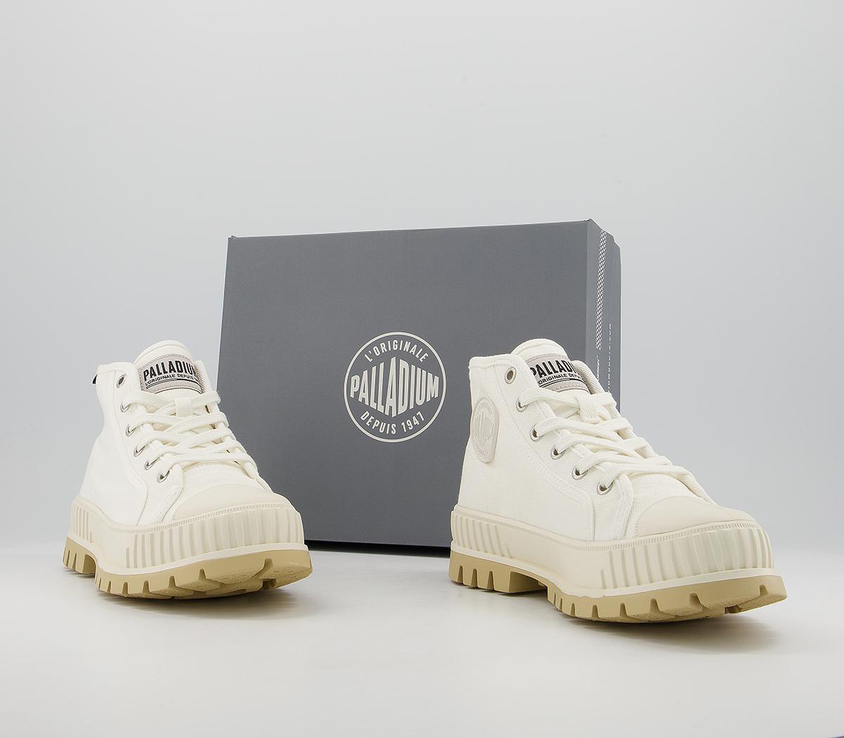 Palladium Pallashock High Boots Palladium Pallashock High Boots White