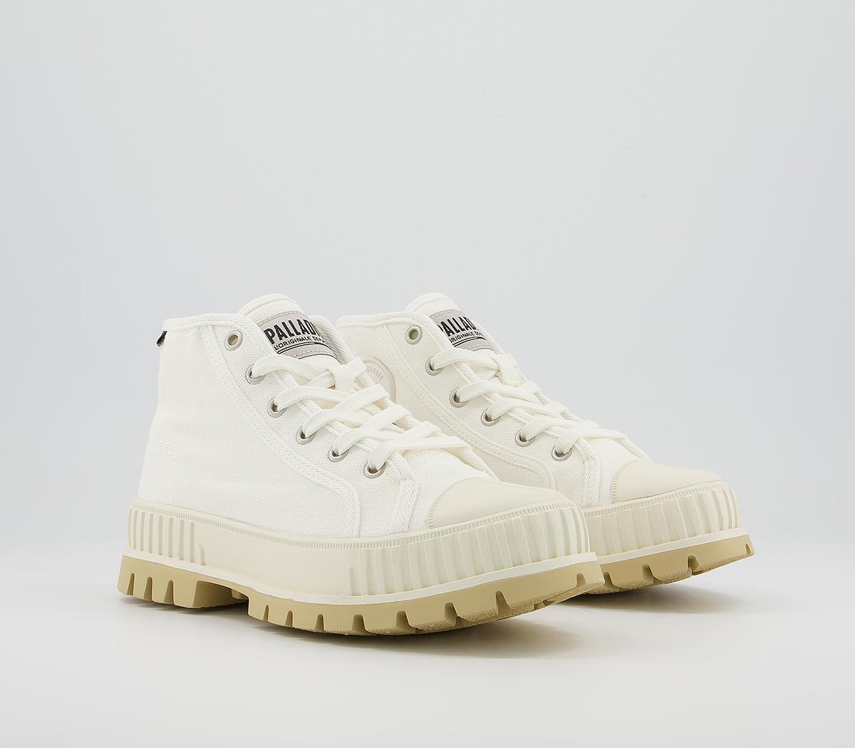 Palladium Pallashock High Boots Palladium Pallashock High Boots White