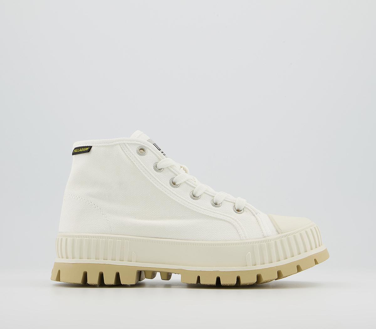 Palladium Pallashock High Boots Palladium Pallashock High Boots White