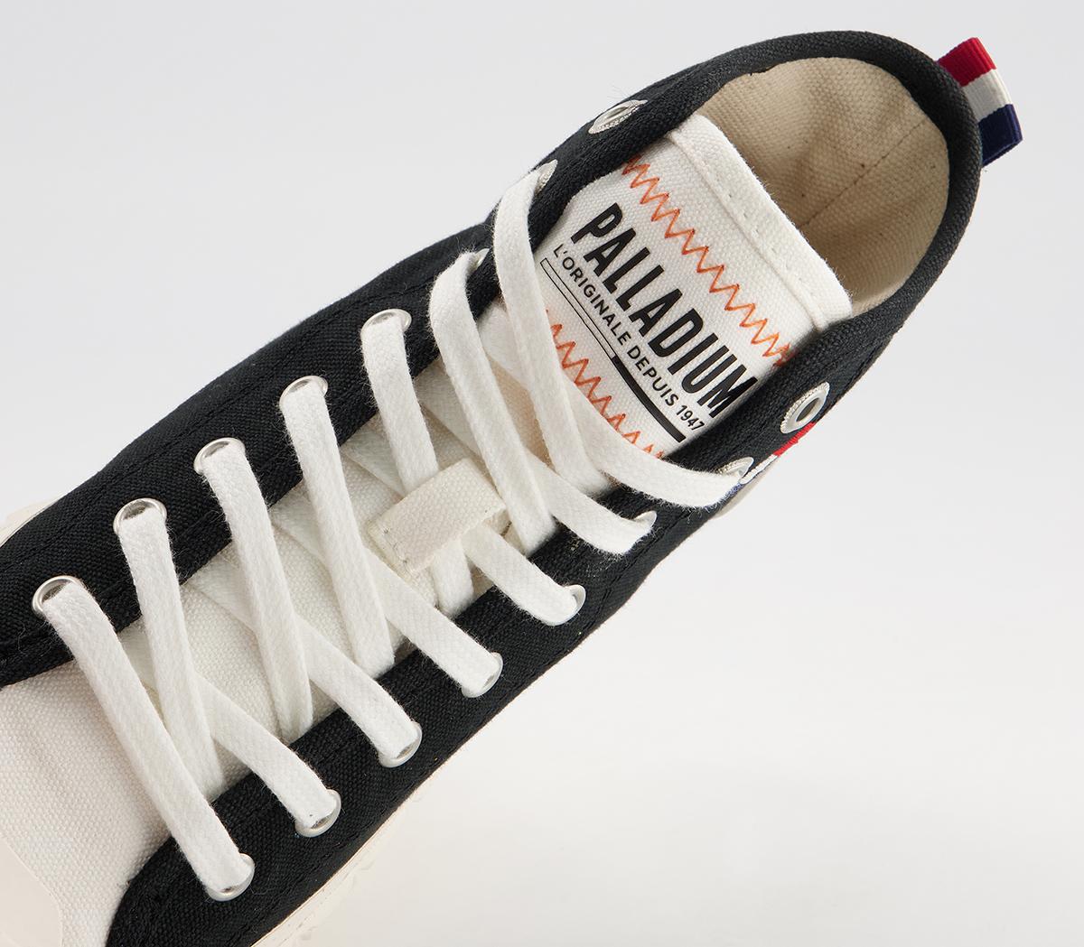 Palladium Pallace Cvs Mid Trainers Palladium Pallace Cvs Mid Trainers Black White