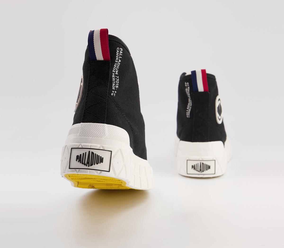 Palladium Pallace Cvs Mid Trainers Palladium Pallace Cvs Mid Trainers Black White