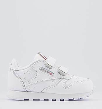 All white reebok on sale trainers