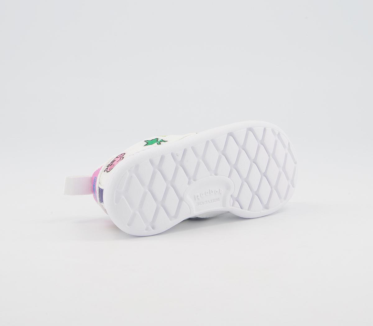 Reebok Club C Slip On III Trainers Reebok Club C Slip On III Trainers Peppa Pig White Multi