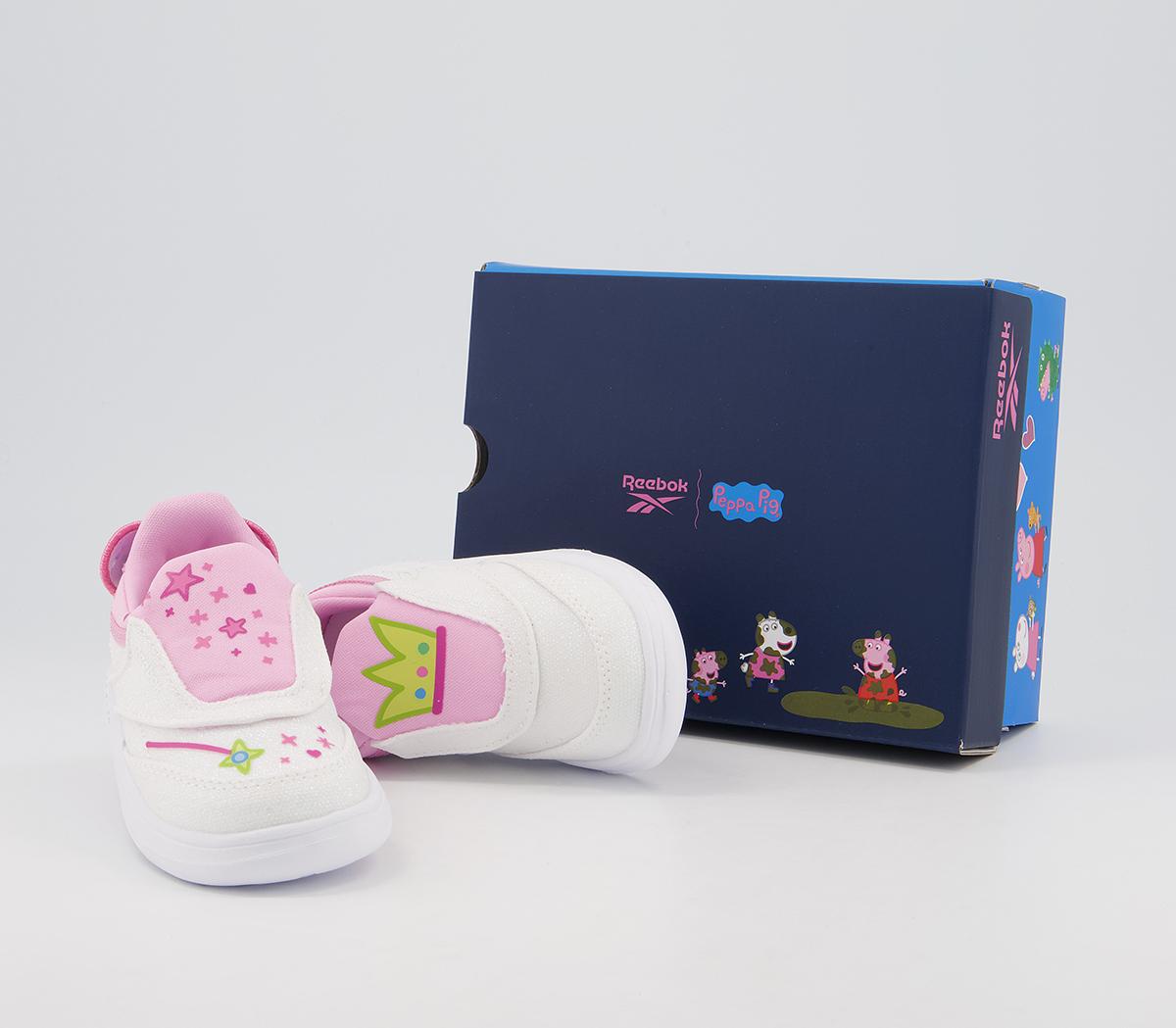 Reebok Club C Slip On III Trainers Reebok Club C Slip On III Trainers Peppa Pig Pink Fairy